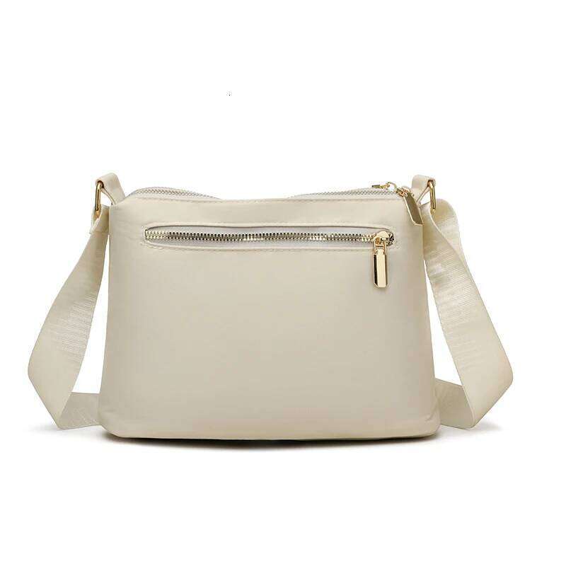 Cross-border new style women's crossbody bag, large capacity, fashionable embroidery, single shoulder bag with multiple compartm