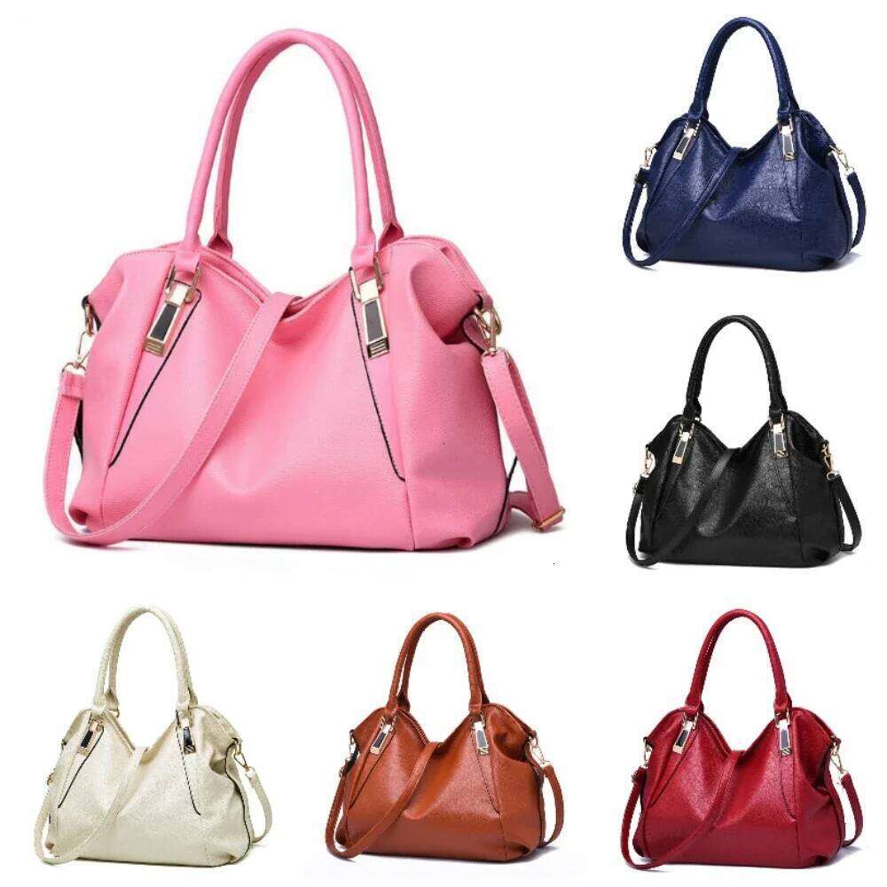 2025 Hot Fashion Soft Leather Handbag Large Capacity One Shoulder Crossbody Bag Women'S Stylish Backpack