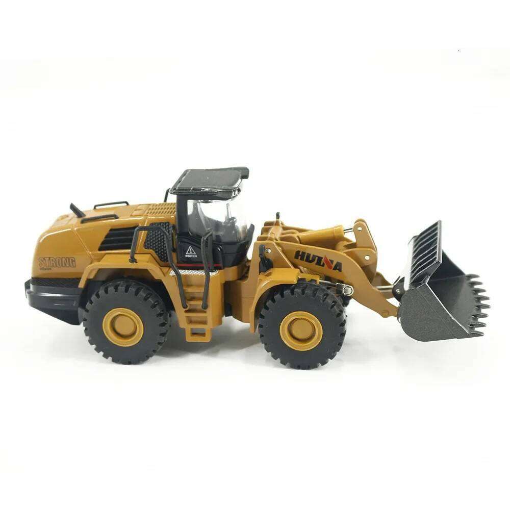 Huina 1:50 static mixer dump truck loader roller vehicle suit excavator children's toy engineering alloy model Y260131