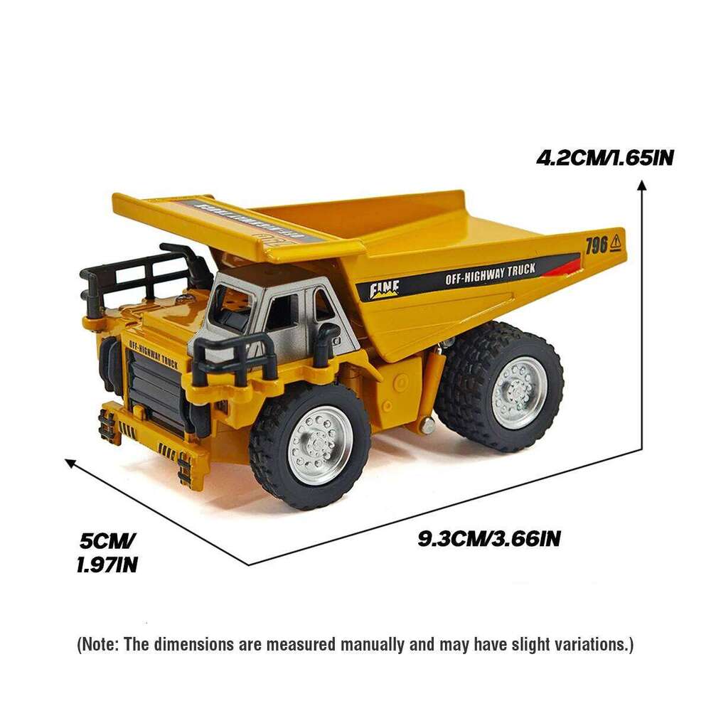 1/64 Mini Rc Dump Truck Alloy Diecast Liftable Remote APP Control Desktop Engineering Collection Cars For Boys Kid Gift Y260131