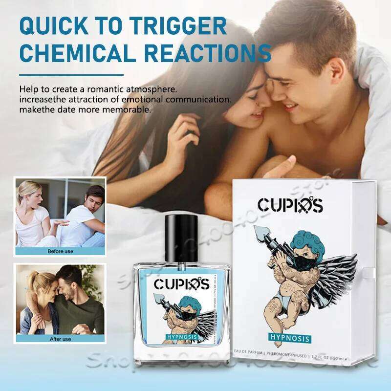10ML/50ML Cupids Original Hypnosis Infused Cologne Pheromone Perfume For Men Fragrance Attract Women H260130
