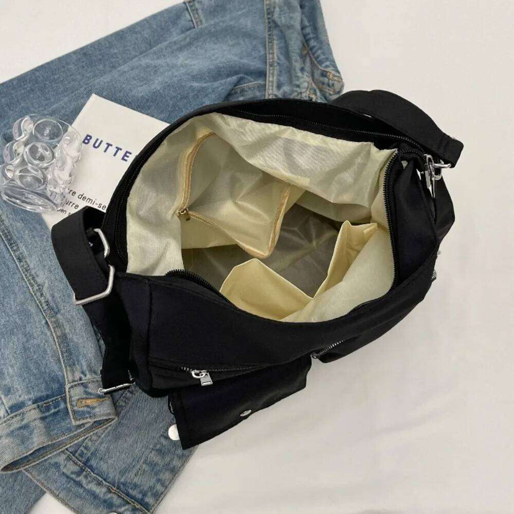 2025 New Sle Autumn Winter Large Capaci Nylon Women's Tote Versatile Single Oulder Crossbody Fashion Commuter Bag