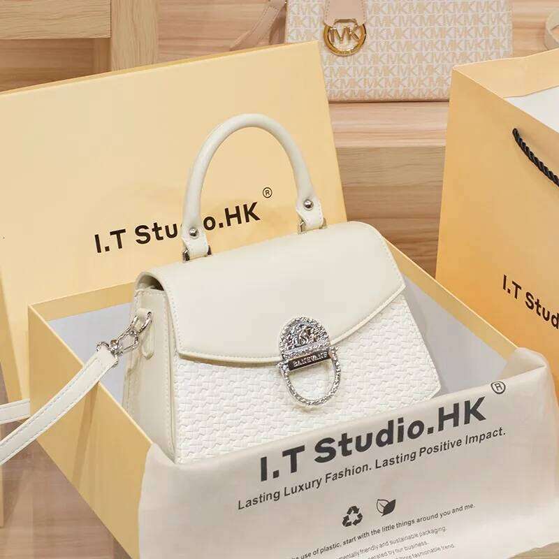 Women's 2024 new autumn and winter brand shoulder crossbody bag, high-end texture, light luxury designer handbag