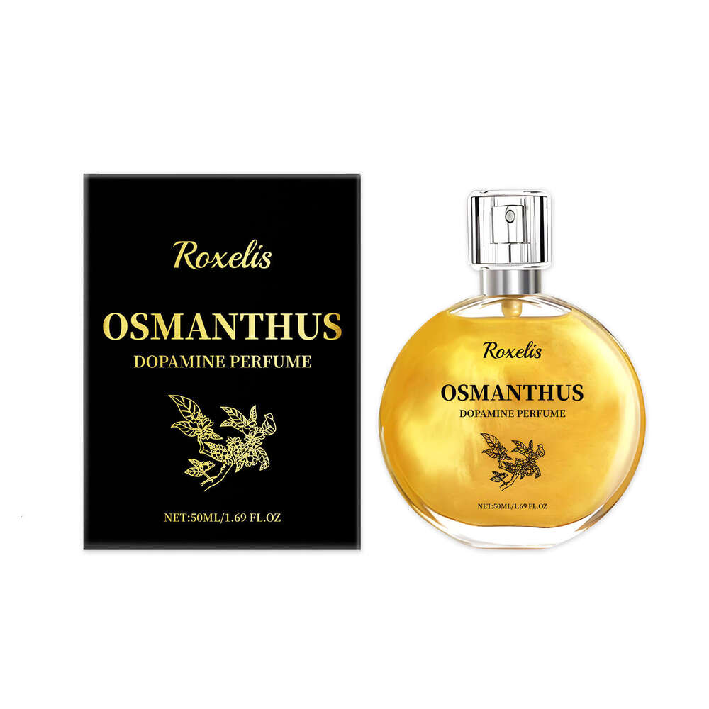 Roxelis Gold-plated Light Fragrance Natural Fresh Moisturizing Charm Long-lasting Fine Mist Osmanthus Perfume Spray S260131