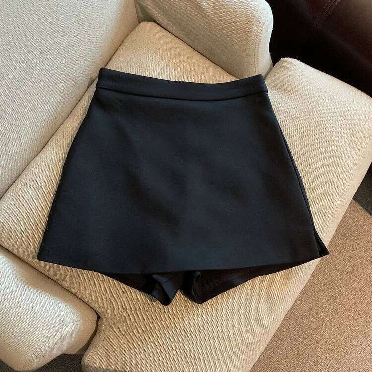 KUSAHIKI Summer Sexy Spicy Girl Suit Shorts Skirt 2023 New Elegant High Waist Skrits Womens Korean Fashion Bottoms Mujer XJ260131