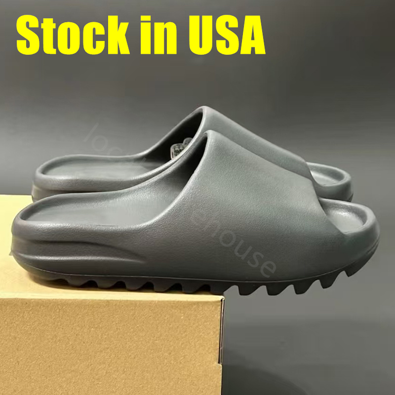 Free Shipping Designer Slide Slippers men women sliders Sandals mens Summer slider sand bone onyx classic Mens shoes slipper Stock in USA fashion man Beach sandal