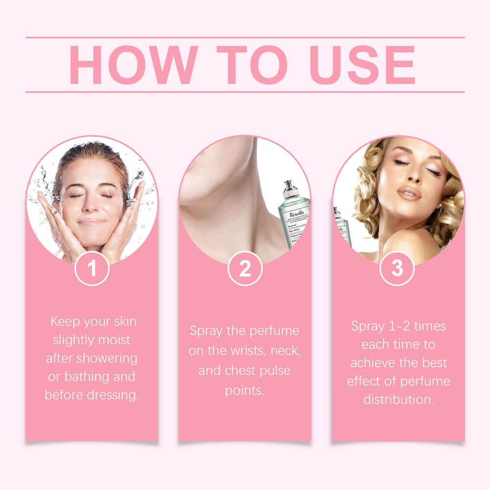 Roxelis Fresh Bubble Bath Holiday Light Perfume Fragrance Elegant Style Highlights Temperament Long-lasting Scent S260131