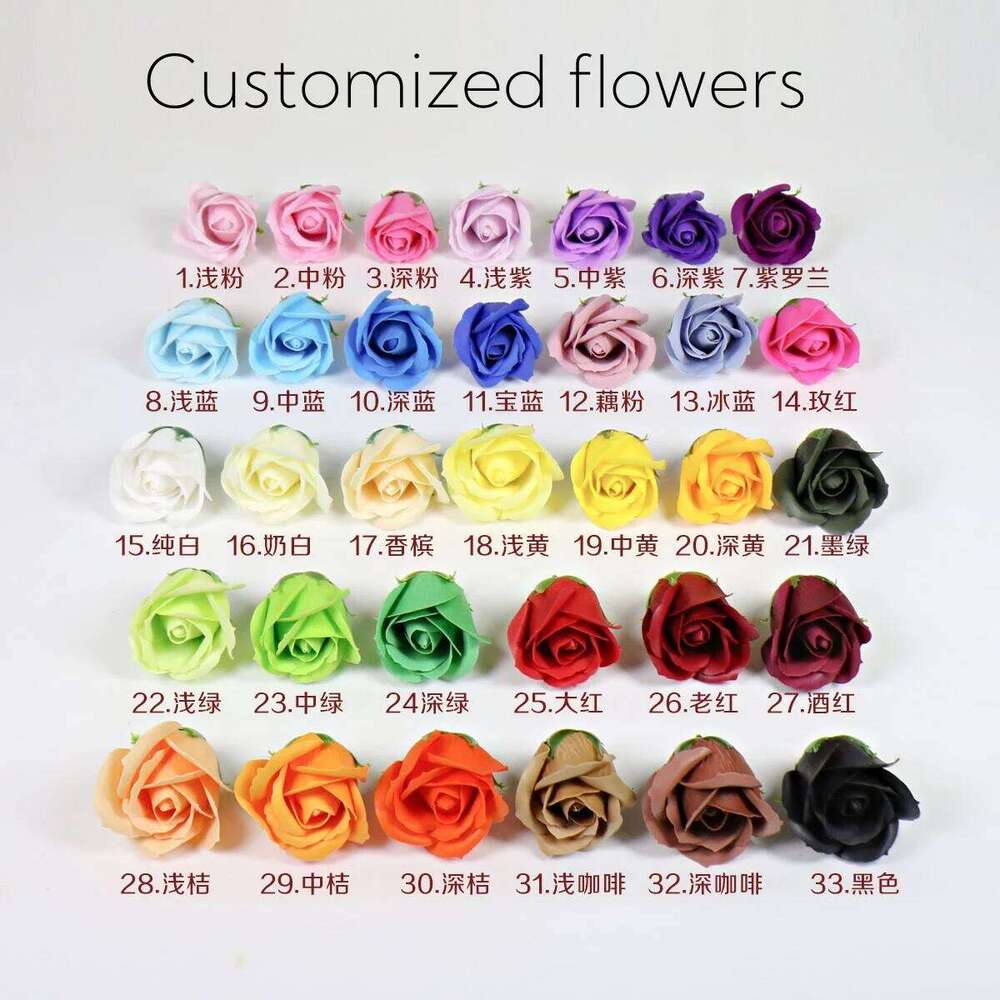 New Trend Artificial Flower Rose Diamond Bear Christmas & Thanksgiving Gift for Weddings and Valentines Day Floral arch Florero Y260131
