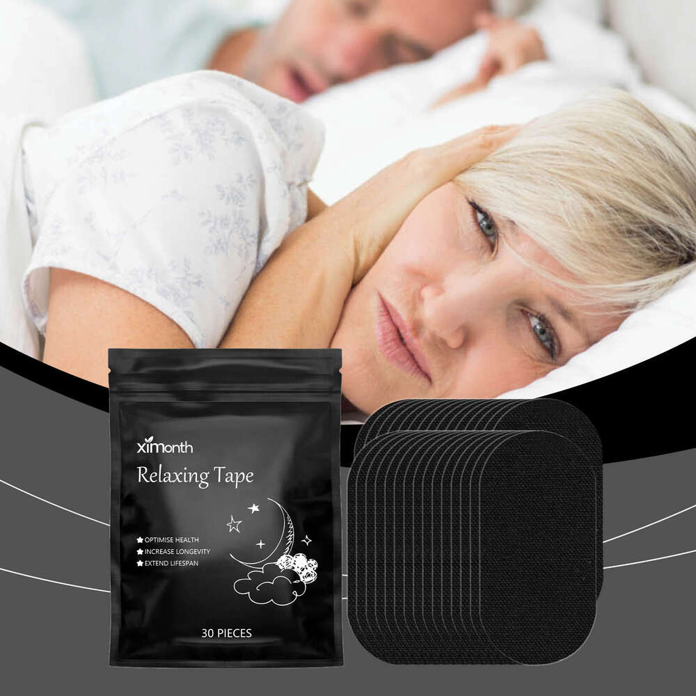 Ximonth Nighttime Anti-Snoring Care Sleep Relief Dry Mouth Nasal Discomfort Rest Patch S260131