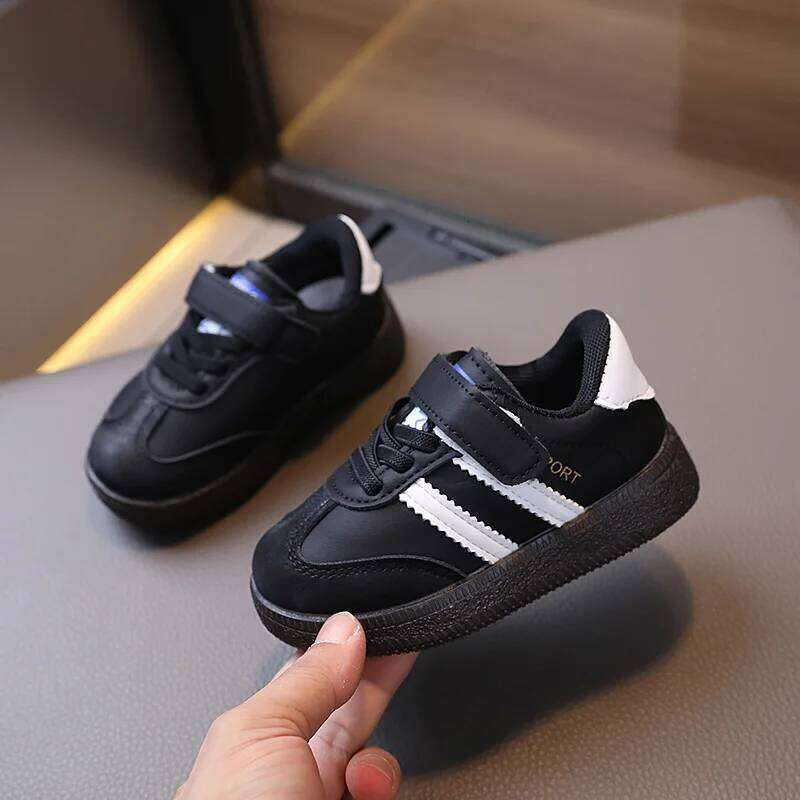 Children's Sneakers Boys Sport Toddler Baby Kids Soft Sole First Walkers Girls Hook Casual Outdoor Shoes Y260128
