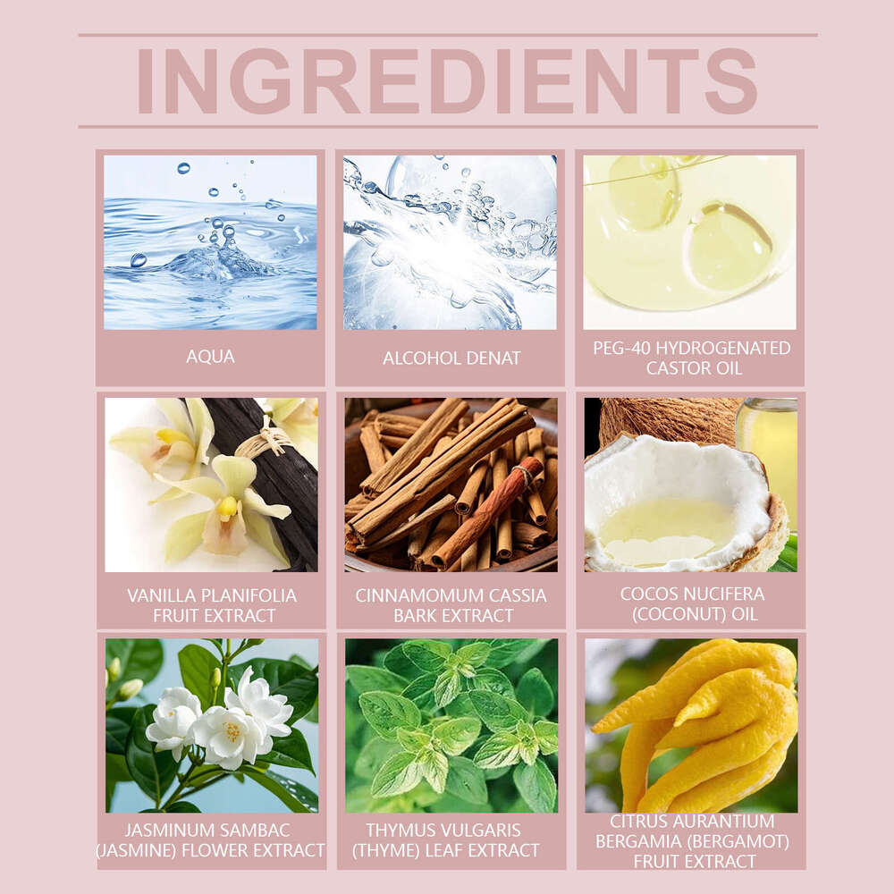 Roxelis Long-lasting Candy Fragrance Refreshing Moisturizing Natural Gentle Dating Portable Scent Spray S260131