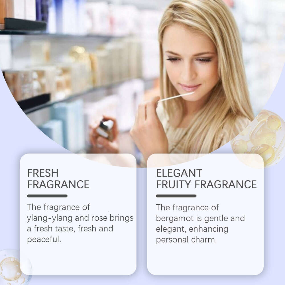 Roxelis Ylang-Ylang Pagoda Exudes Charm Fresh Scent Long-lasting Portable Fragrance Niche Perfume for Women S260131