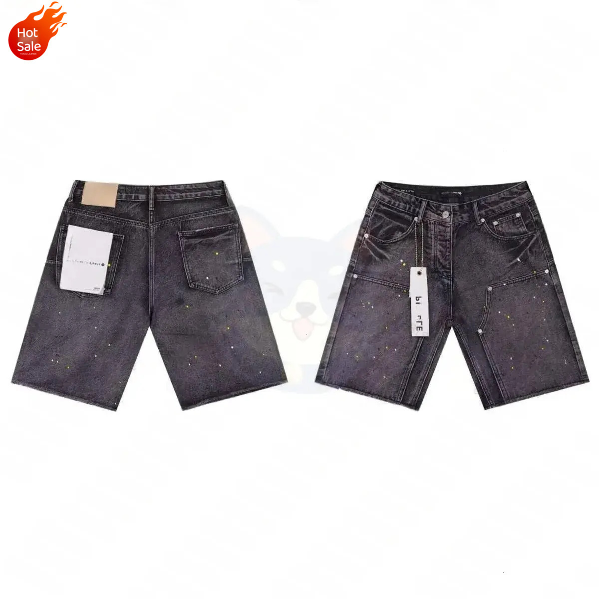 jorts 25 Designer Jeans Mens purples jeans Men Jean shorts Pants High-end Quality Straight Design Retro Streetwear Casual motorcycle Sweatpants Joggers Pant ca3 1aa