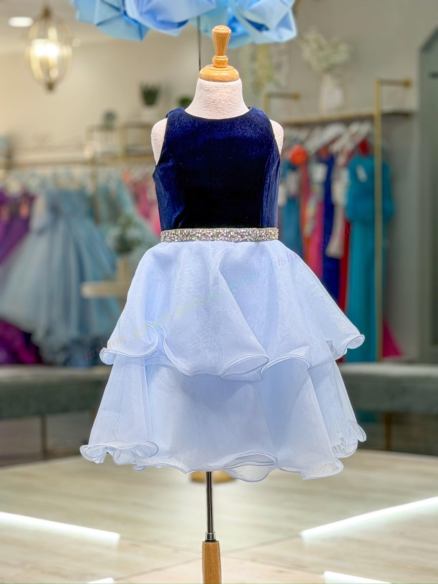 Baby Kid Pageant Showstopper Dress 2026 Magenta Short Cocktail Party Gown Flower Girl Toddler Infant Little Miss Interview Fun Fashion Runway Black/Ho