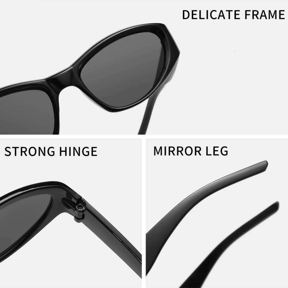 2025 Children's New Cat Eye Small Frame Sunglasses Trendy Personality Must-Have Outdoor Sports Glasses H260130