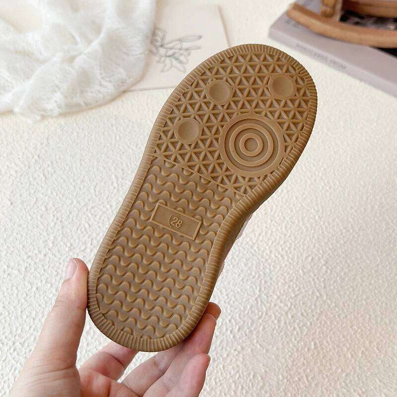 Children's Casual Sneakers Ages 3-18 Red Boys' and Girls' All-Season White Soft-Sole Anti-Slip Training Shoes for Kids Y260128