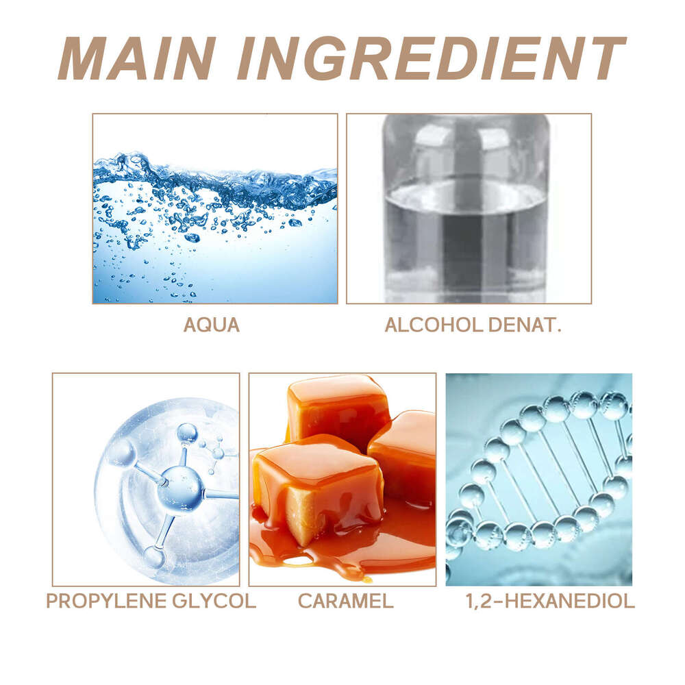 Roxelis Light Long-lasting Fragrance Elegant Natural Niche Fresh Gentle Non-irritating Portable Caramel Perfume S260131