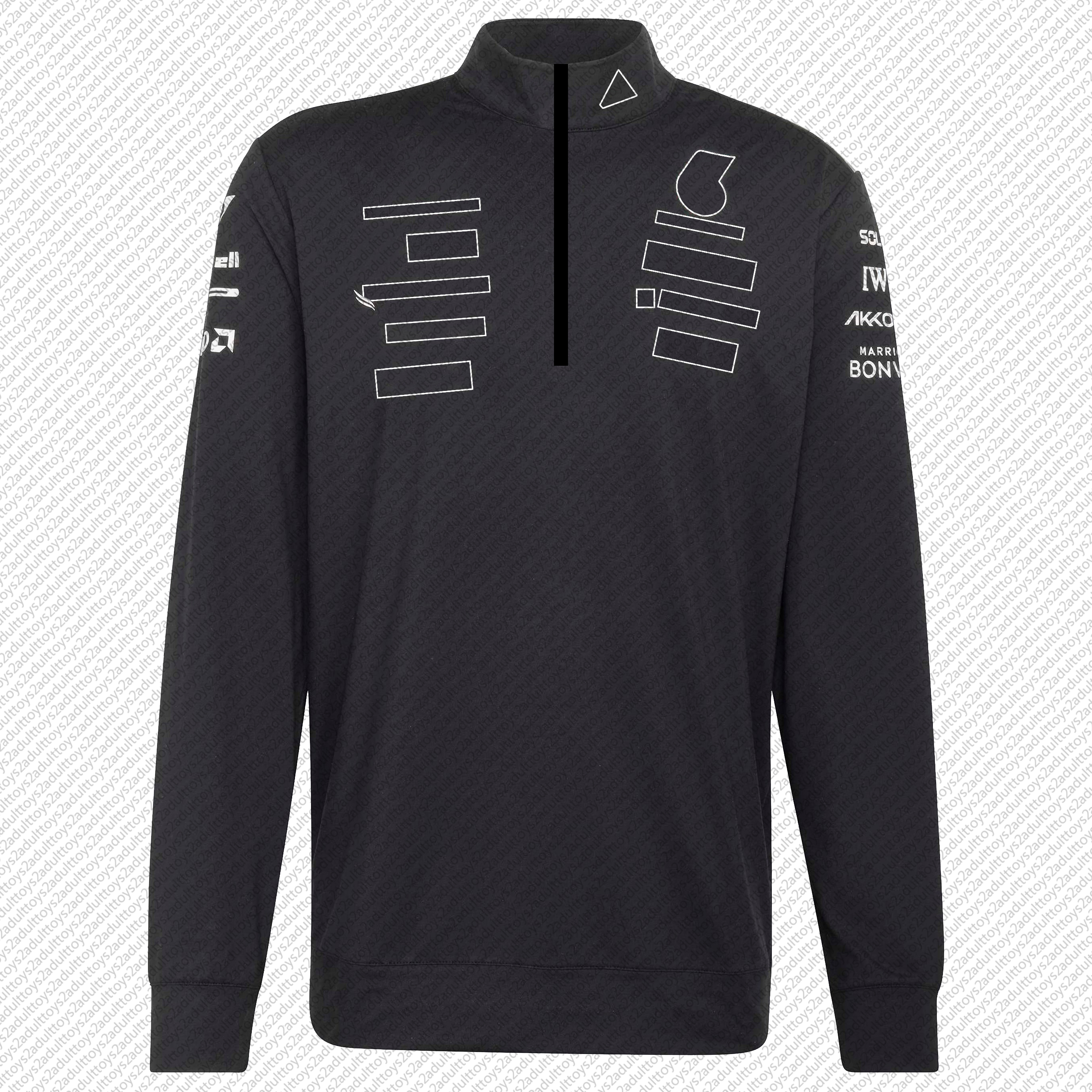 2026 F1 Team Hoodie Formula 1 Driver Racing Hoodie Motorsport Brand 1/4 Zip Sweat Men Women Car Fans Hooded Sweatshirt Pullover Custom