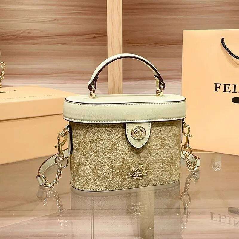 Women's handbag 2025 new light luxury bucket bag, high-end designer fashion shoulder crossbody bag