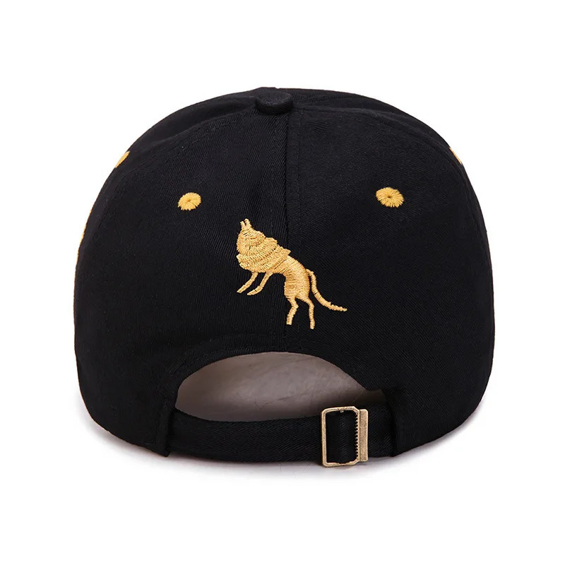 2025 totem Flame Baseball Cap Mens European and American net red Spring Summer Sun Shading Smbroidered Hat 260120