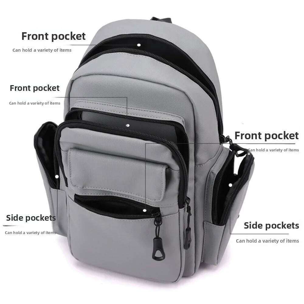 Fashionable Multifunctional Bag,Cycling Chest Bag,Men's Mini Backpack,Suitable for Daily Commuting,Outdoor Sports,Travel