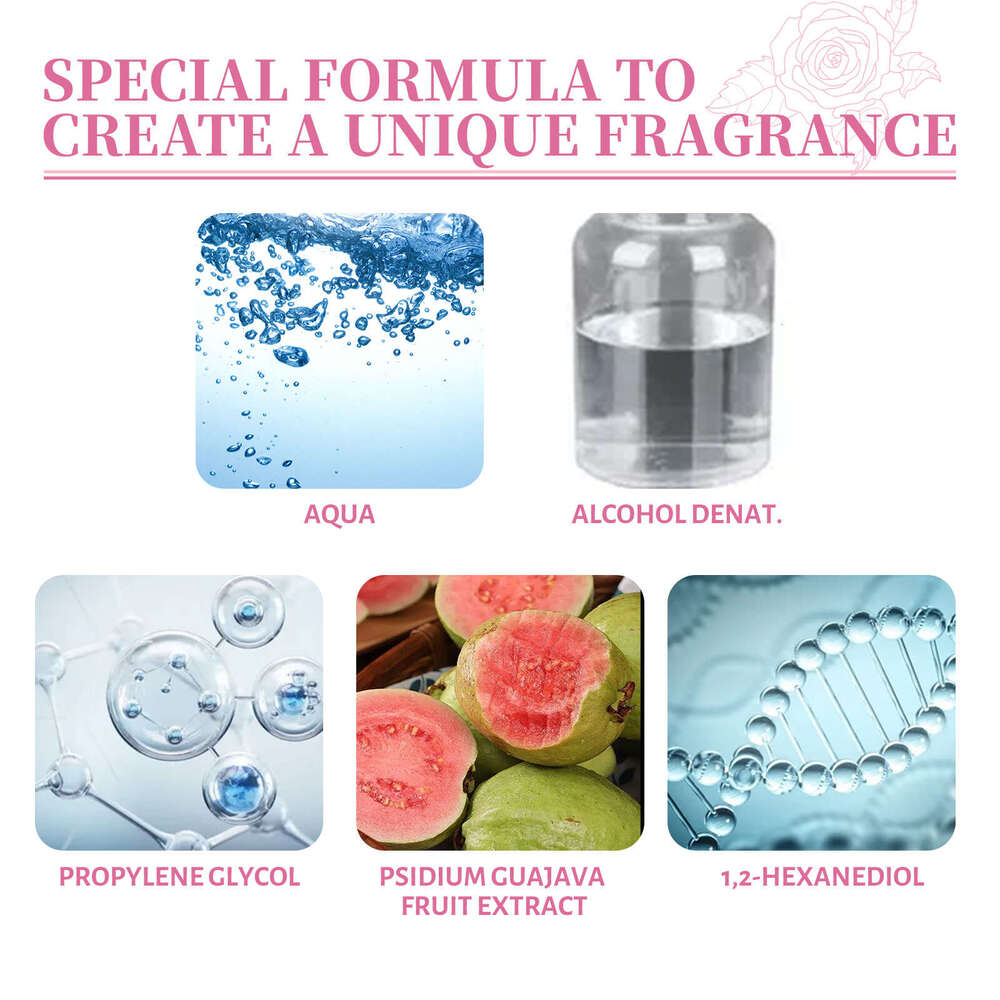 OUHOE Roll-On Perfume Gentle Non-Irritating Long-Lasting Refreshing Portable Fragrance Fresh and Elegant for Dating S260131