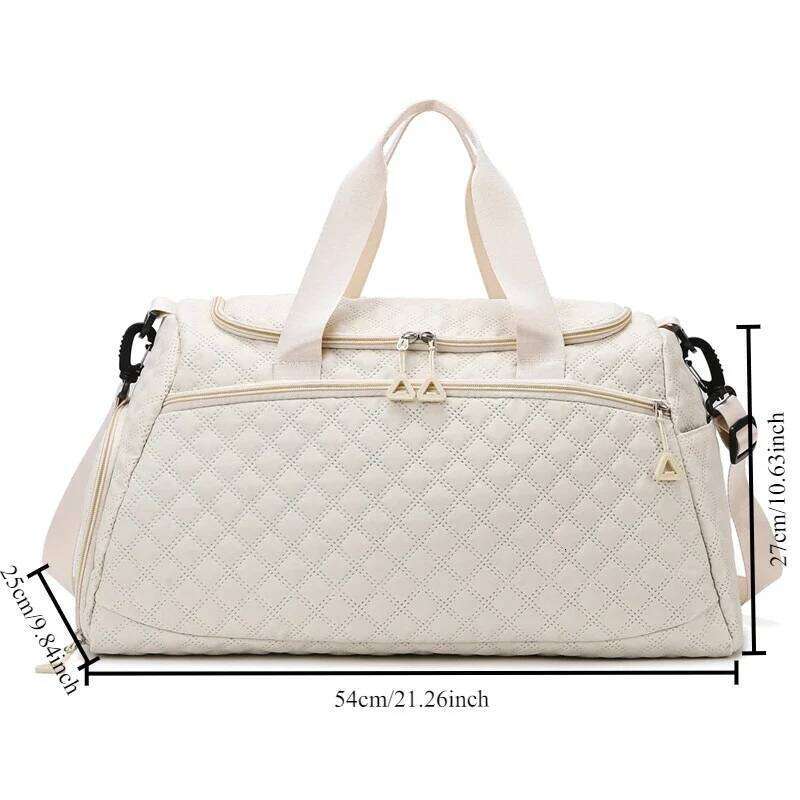 New Oxford Travel Duffel Bag for Men Women Waterproof Sports Gym Shoulder Weekender Overnight Large Capacity Tote Bags