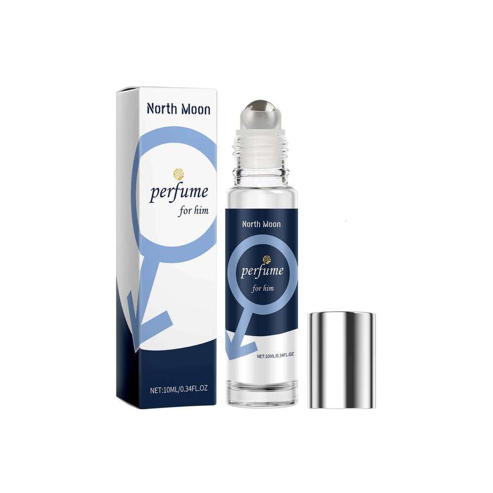 NORTH MOON Men's Charming Roll-On Perfume Enchanting Cologne Exudes Long-Lasting Fragrance S260131