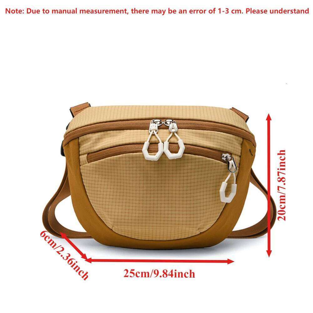 Women's Waist Bag Solid Color Outdoor Fanny Pack with Phone Pocket, Lightweight Running Hiking Crossbody Sling for Camping 2025