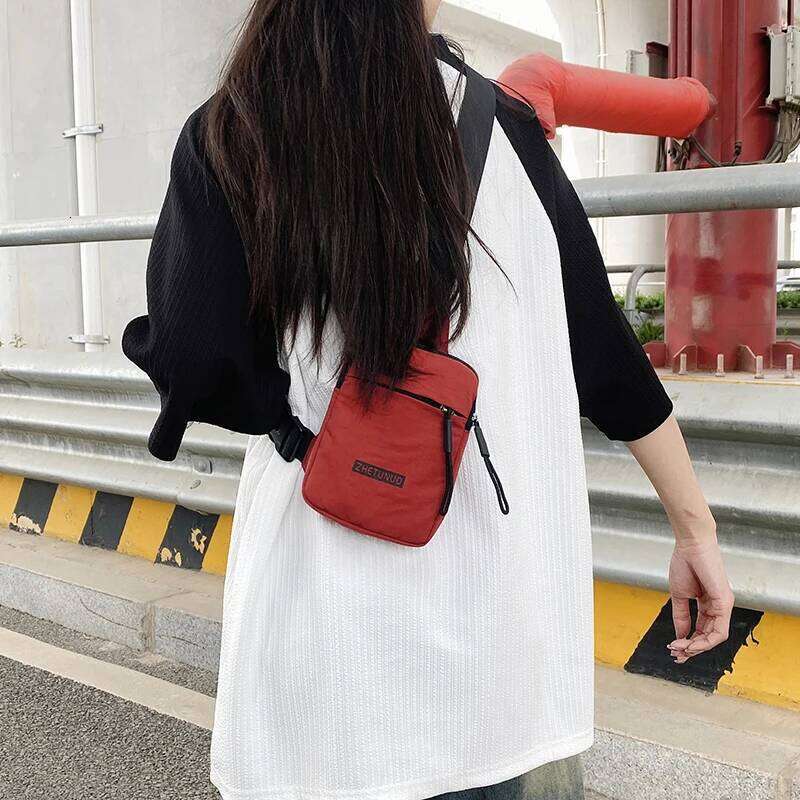 Chest simple fashionable outdoor trendy travel casual and versatile crossbody bag, mobile phone bag