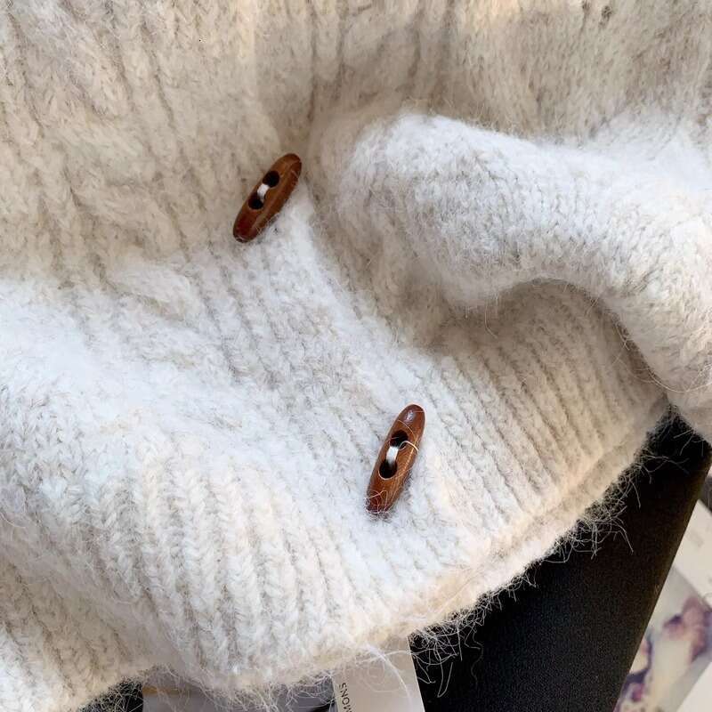 Vintage Knitted For Women Handmade Floral Sweater Round Neck Layered Sweet Jacquard Vest Versatile Trendy