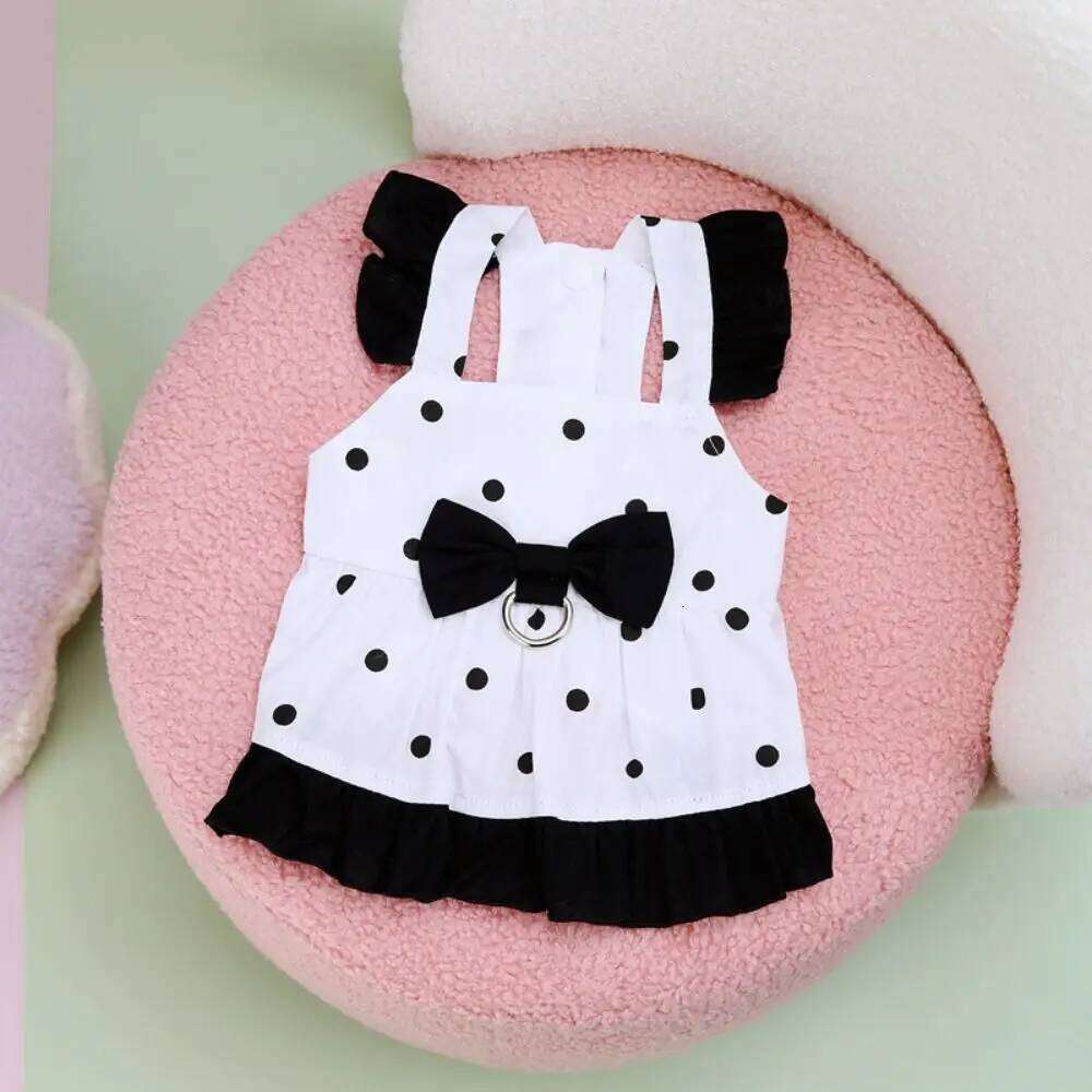 Comfortable Cute Dog Princess Dress Breathable Soft Skirt Thin Design Pet Clothes Spring Summer H260130