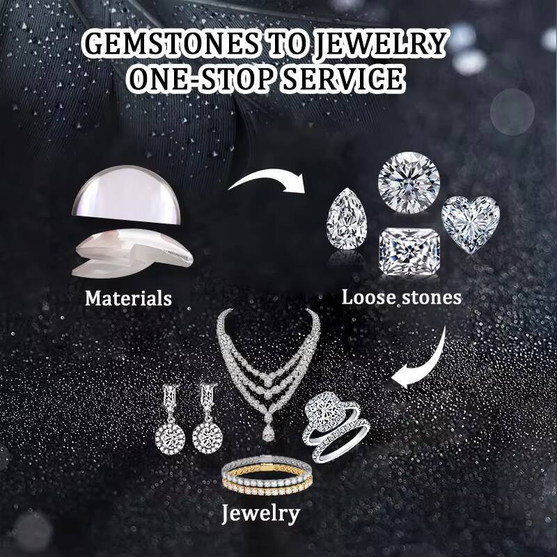 Stsarsgem Fine Jewelry Pt950 856mm Oval Shape Brilliant Cut Moissanite Ring