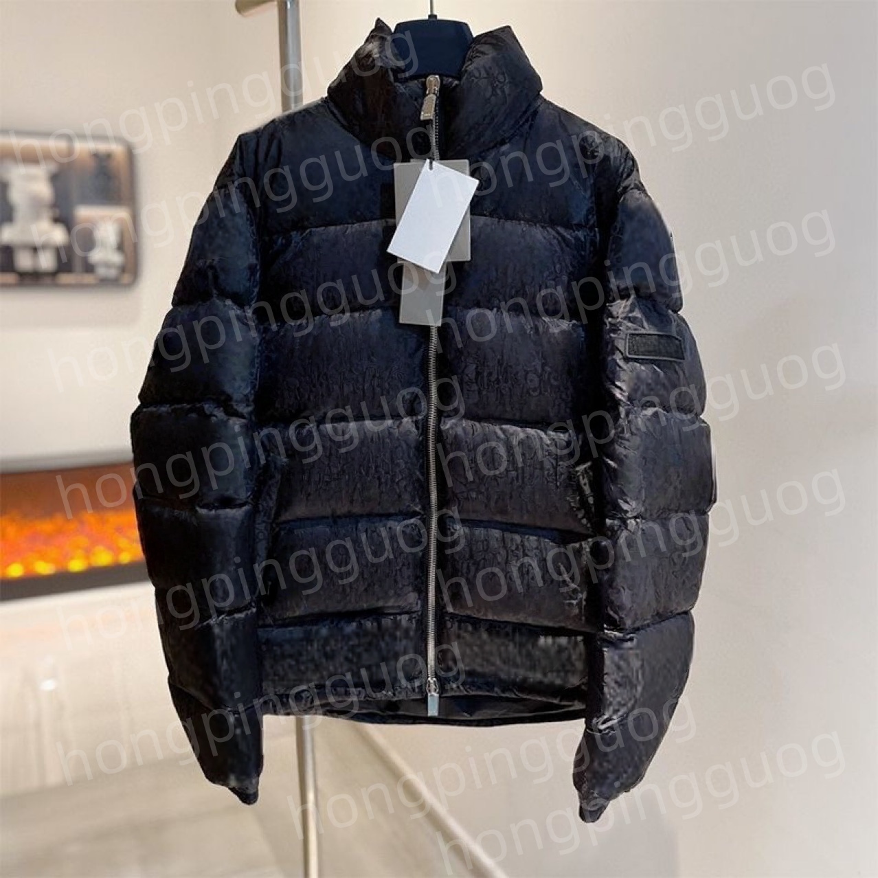 Men's designer jacket Black Luxury puffer Jacket Winter zip up hoodie Casual coat High Quality designer clothes women Outdoor windbreaker Warm hoodies