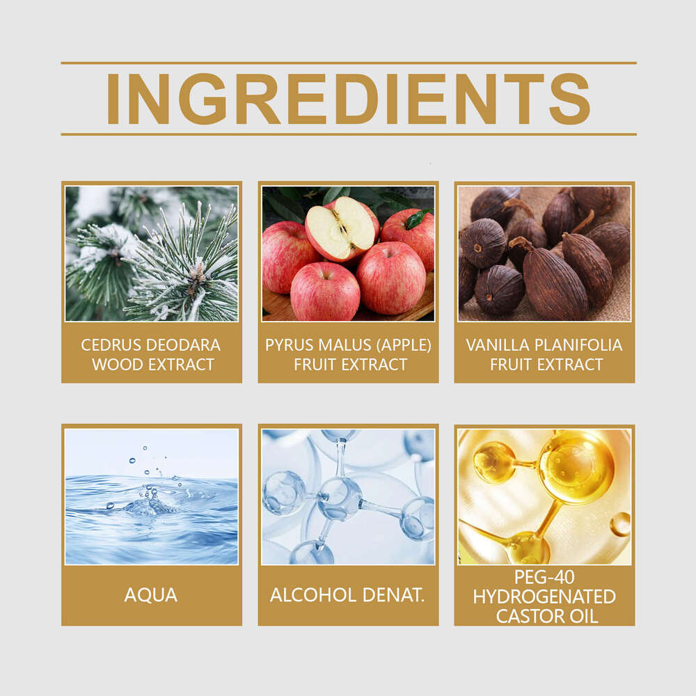 Roxelis Cedar Natural Fresh Scent Long-lasting Fragrance Portable for Dating Daily Men's Perfume S260131