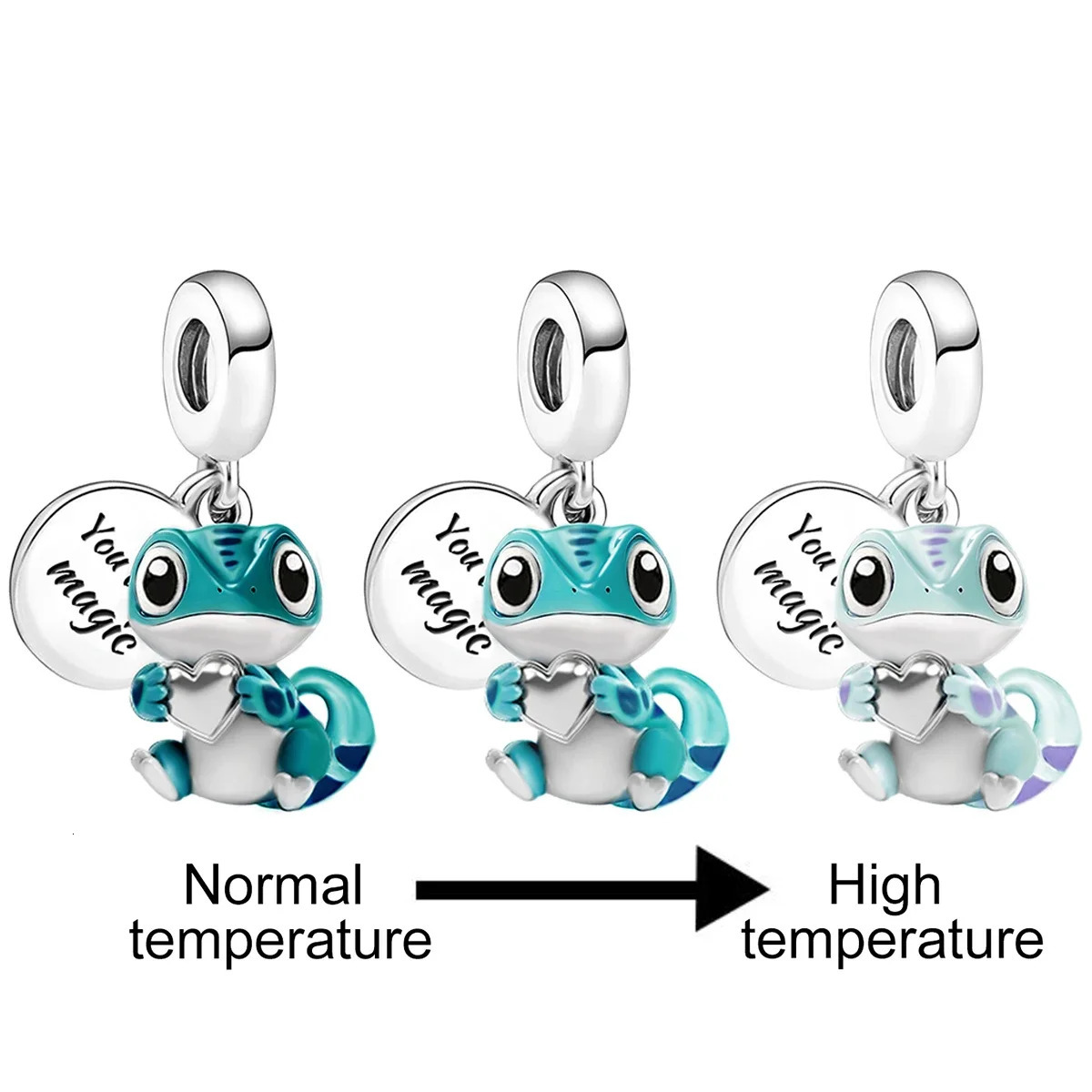 925 Sterling Silver Animal Dumbbell Cute Pink Dog Charms Beads Fit Diy Bracelet Bangle Making Gift Of High Quality Jewelry 260124