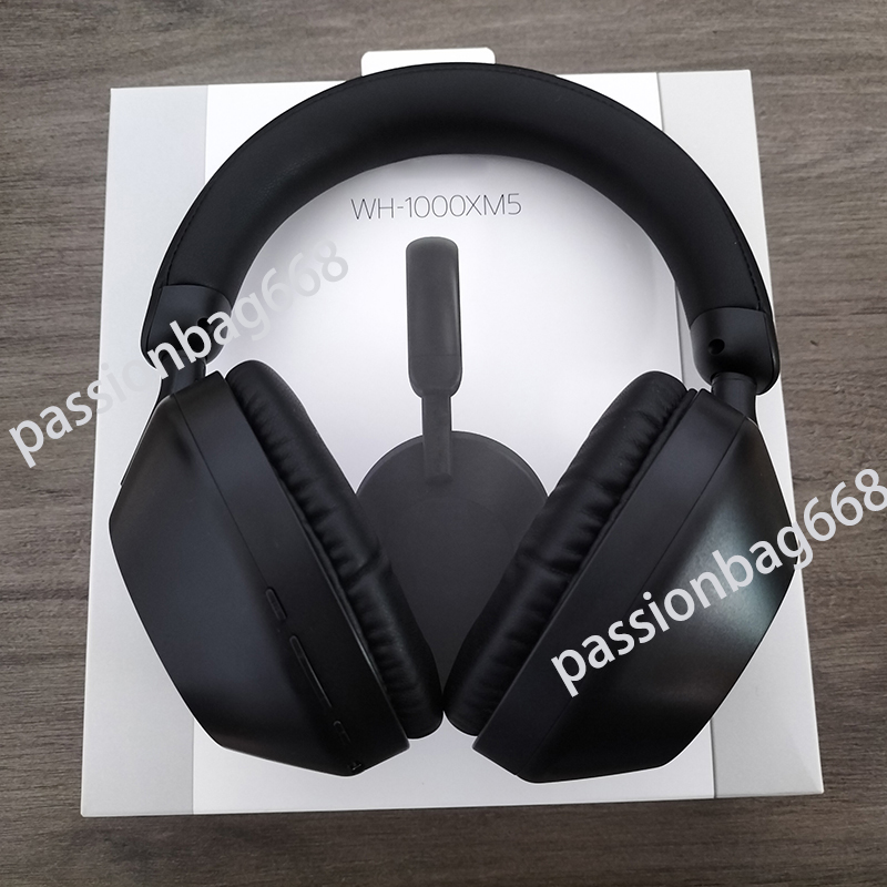 OEM Quality Wh-1000xm5 New Headband Black Bluetooth Earphones True Stereo Wireless Headphones Wholesale Factory Smart Hd For Noise Cancelling Processor