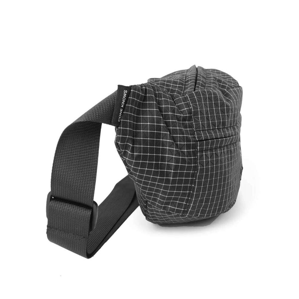 2025 New Model Outdoor Export Crossbody Fashionable Trendy Checkered Couple Shoulder Small Waist Bag - Autumn Should