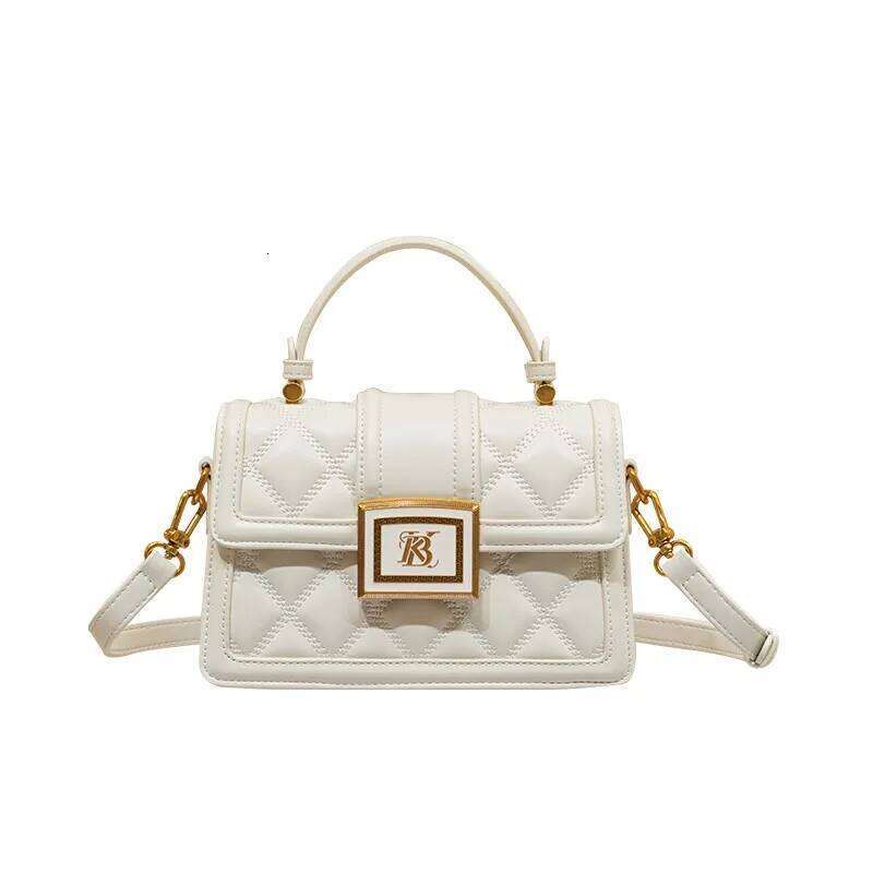 Women's Handbag 2024 New Fashion Summer Luxury Designer High end Single Shoulder Crossbody Small Square Bag