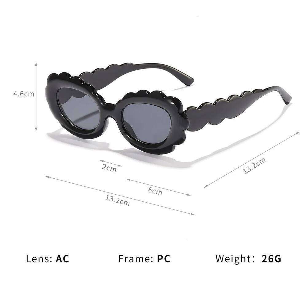 2025 UV400 Protection Boys' Glasses New Fashion Children's Cute Oval Frame Girls' Sunglasses H260130