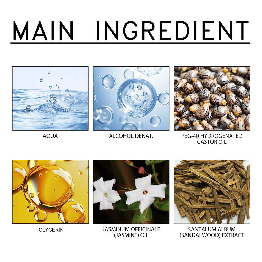 North Moon Men's Alluring Natural Fresh Niche Dating Portable Long-lasting Fragrance Atmosphere Perfume S260131