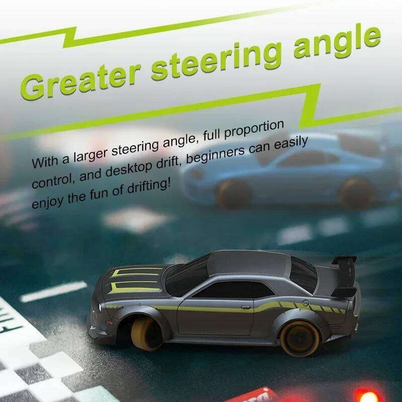 TURBO RACING 1/76 C65 RTR Built-in Gyroscope Drift Racing Full Scale Mini Remote Control Car Simulation Desktop Toys Y260131