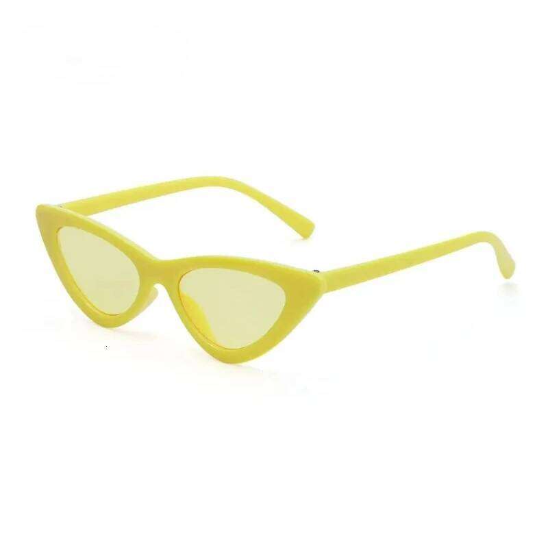 New Kids Sunglasses Fashion Retro Cat Eye for Boys Girls Students Non-Polarized Sun Glasses Trendy Party Favor H260130