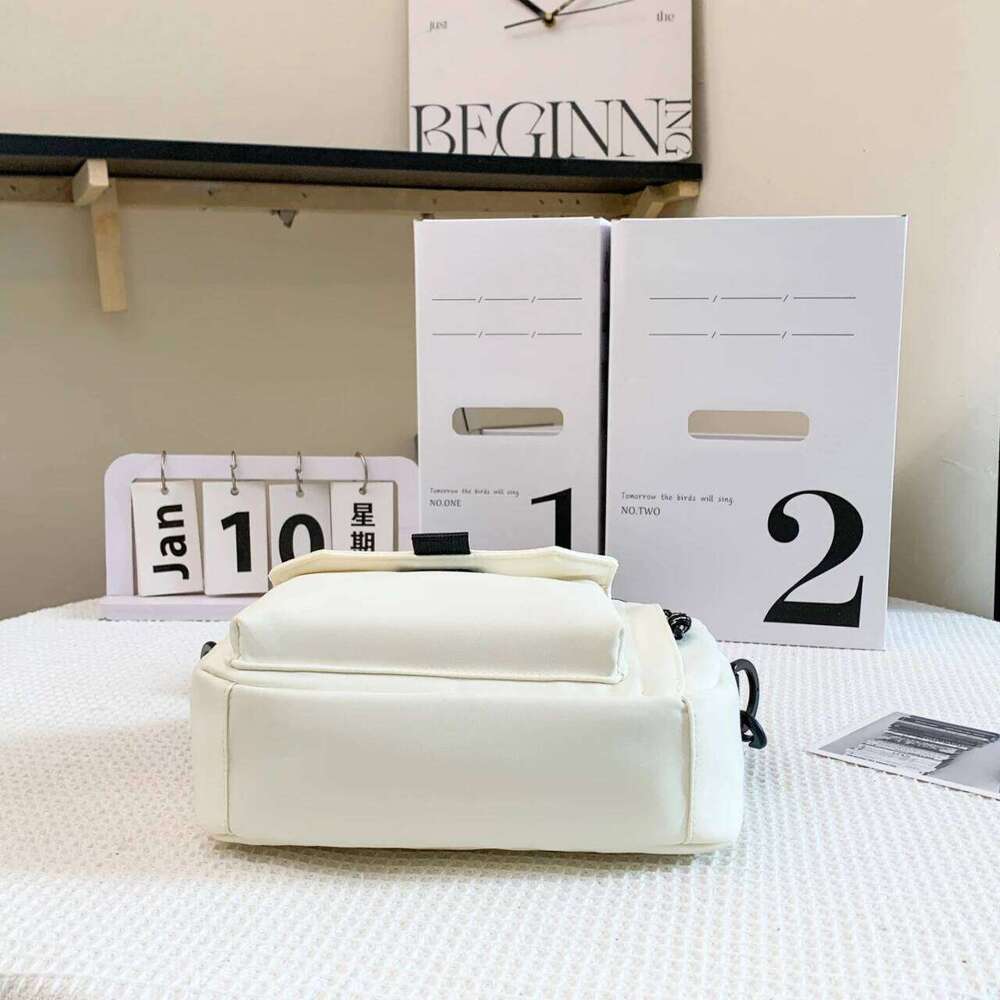 Men's and women's single-shoulder trendy small bags, cross-body bags for students, casual backpacks, leisure mo