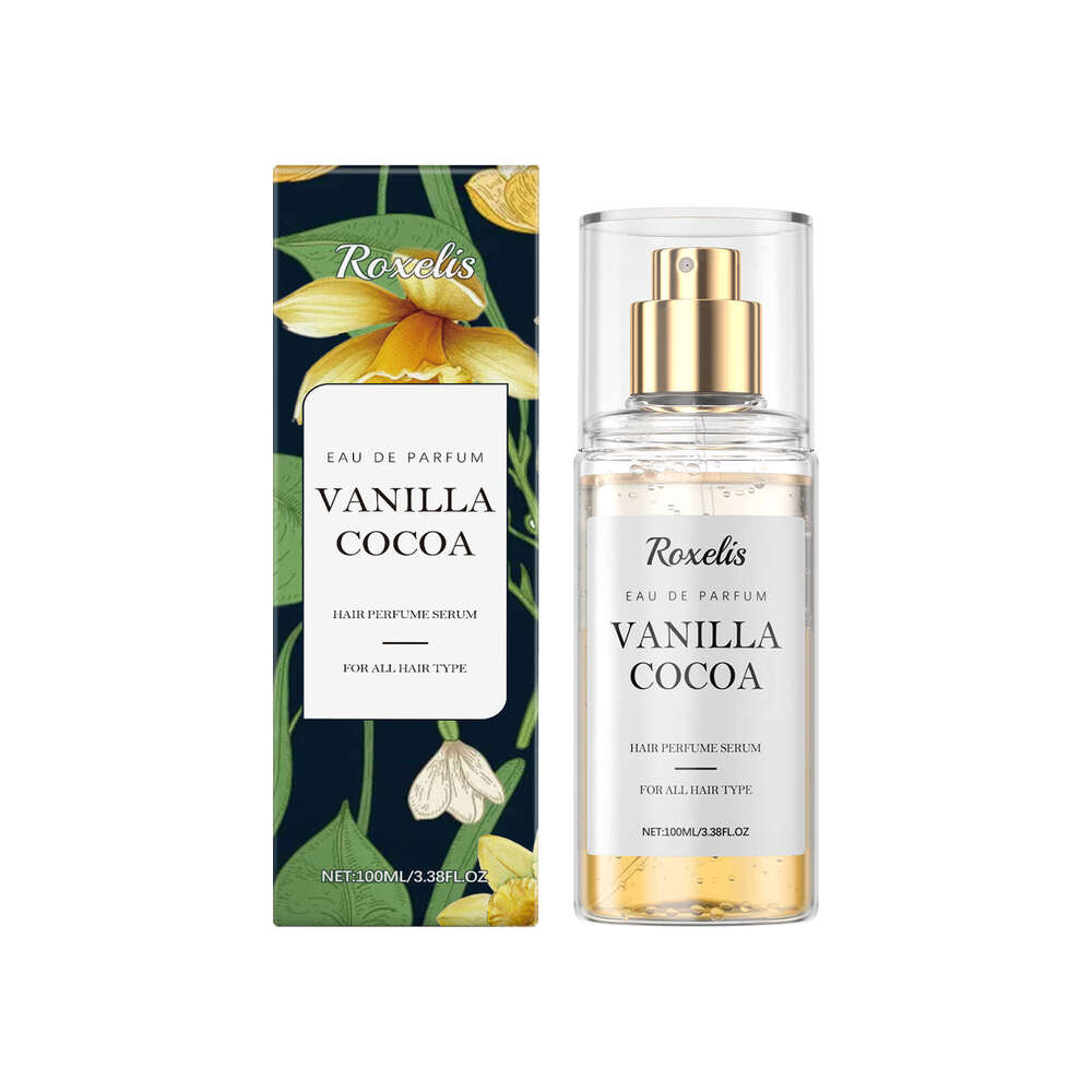 Roxelis Vanilla Cocoa Perfume Body Fragrance Spray Freshens Hair with a Delicate Scent S260131