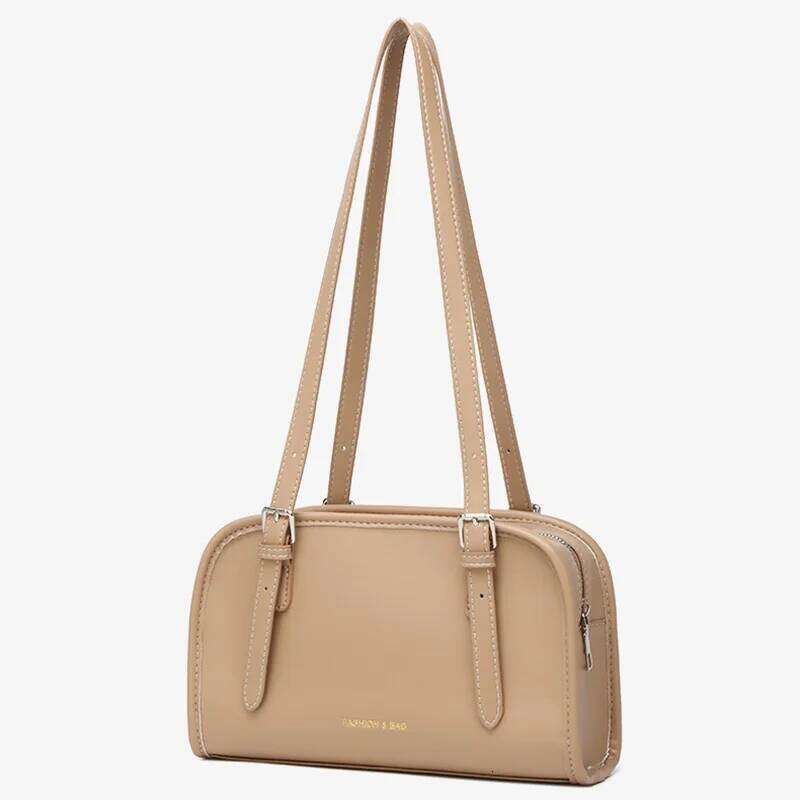 Commuter Shoulder Bags Women 2026 High Quality Luxury Designer Handbags Pure Color Causal Big Capacity Pillow Underarm Bag