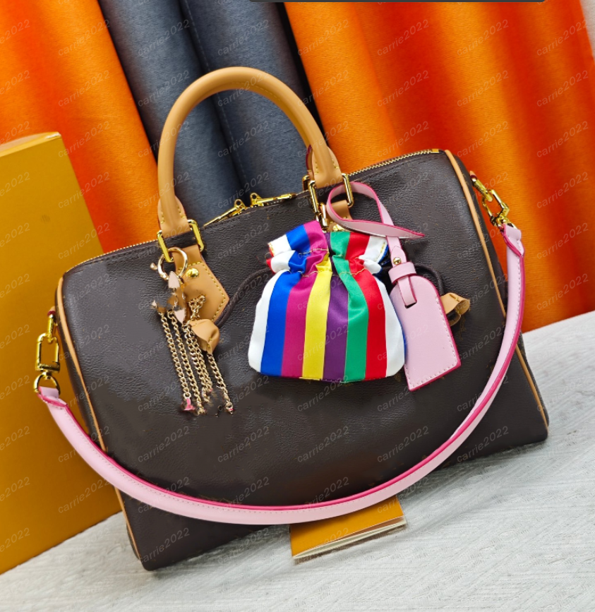 Pillow Boston bags SPY Soft 30cm P9 Boho designer tote bag High Quality lucky Pillow bags Boston leather shoulder bag women handbags cross body speedysoft travel 10A