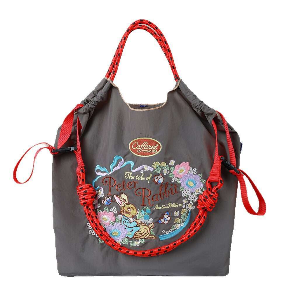 New Shoulder Large Capacity Waterproof Eco-Friendly Shopping Embroidered Crossbody Women's Trendy Tote Bag Evergwish