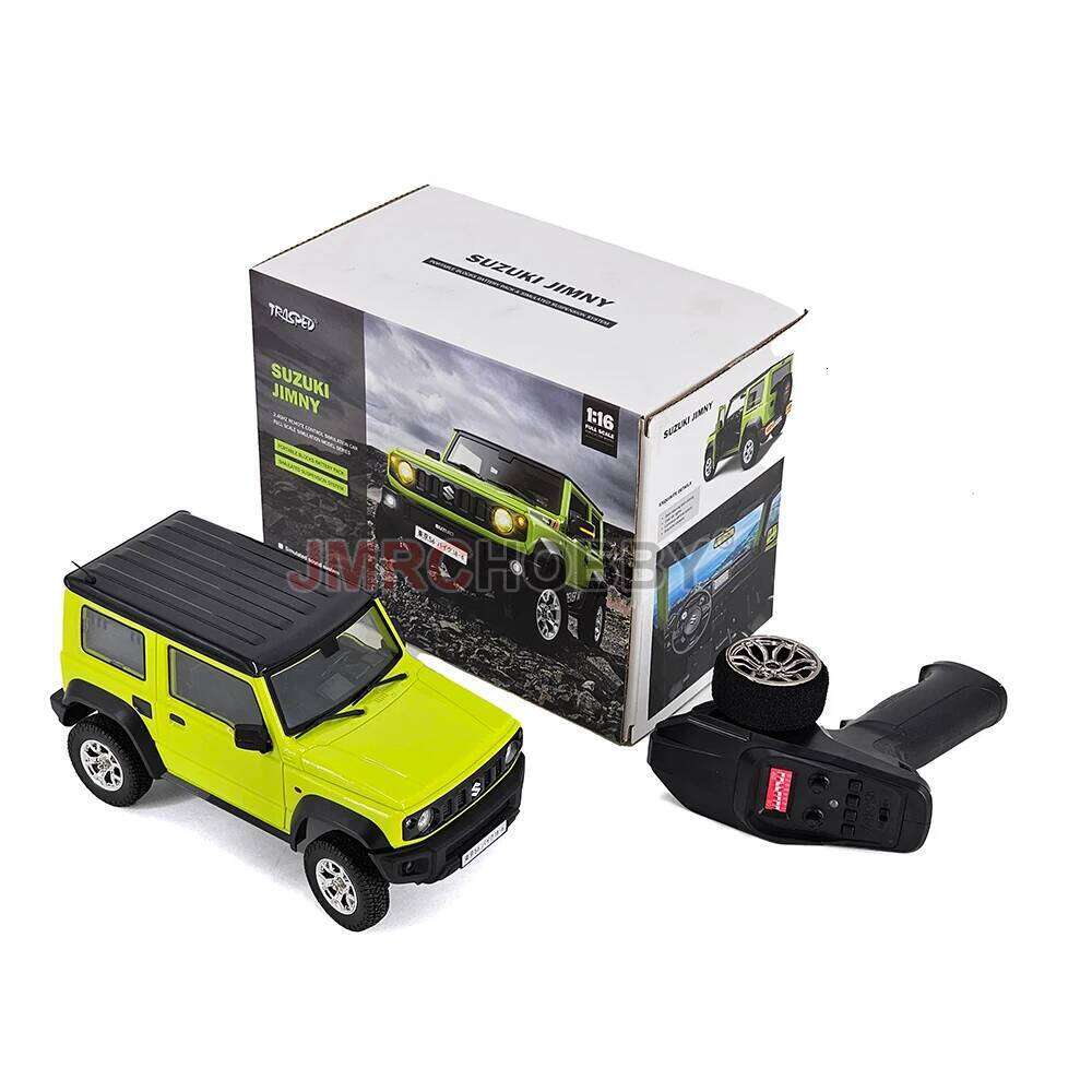 HG4-53 Pro Licensed SUZUKI JIMNY 1/16 Scale 2.4GRemote Control Car Simulation Light Sound Smoke Systerm Proportional RC Crawler Y260131