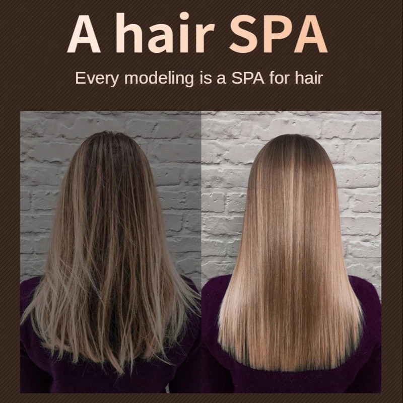 Professional Hair Straightener Curler Electric Splint Flat Iron Negative Ion Straight Curling Iron Plates Corrugation Hair Care 260126